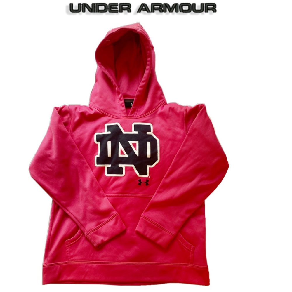 Under Armour Youth SM Loose Notre Dame Hoodie